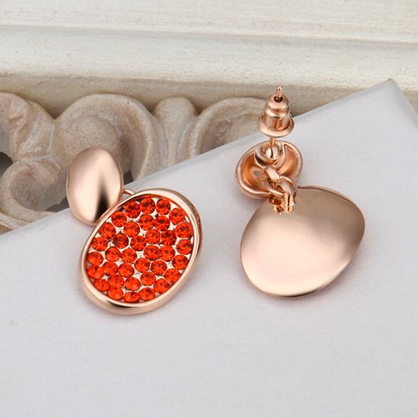 Rose Gold Earrings LSE815