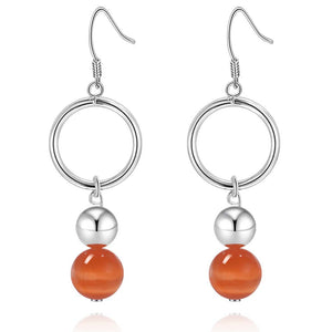 Silver Earrings LSE821