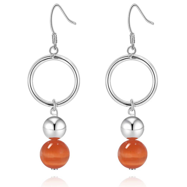Silver Earrings LSE821