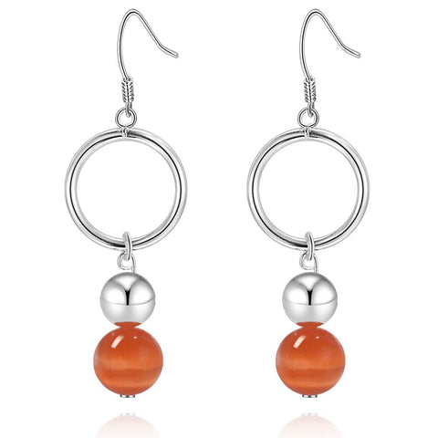 Silver Earrings LSE821