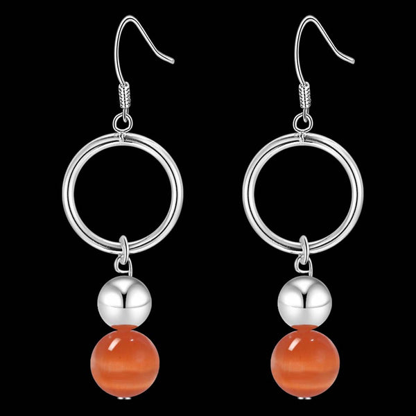 Silver Earrings LSE821