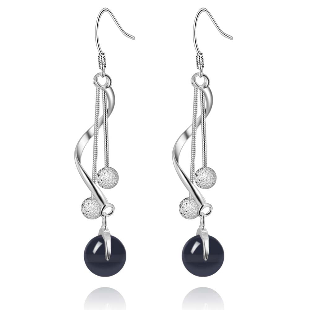 Silver Earrings LSE823