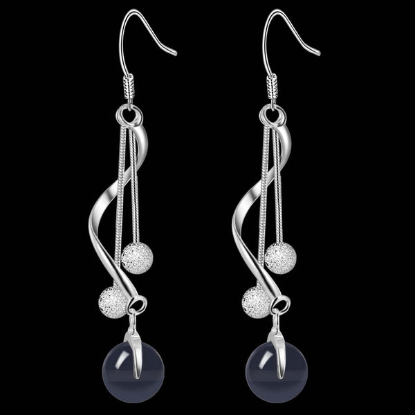 Silver Earrings LSE823