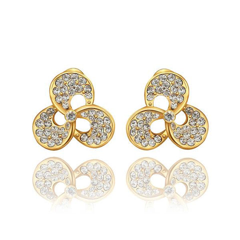 Gold Earrings LSE824