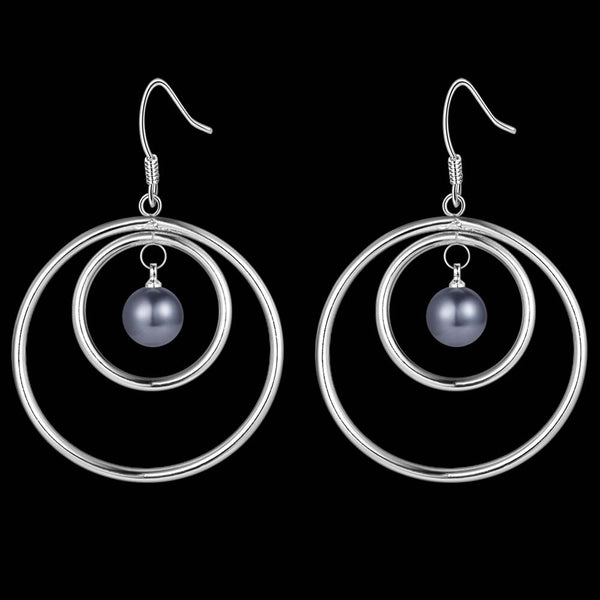 Silver Earrings LSE826