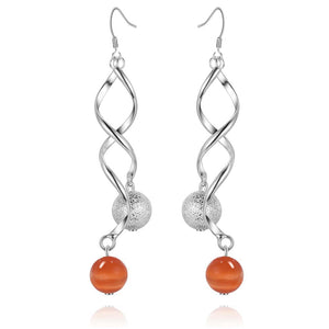 Silver Earrings LSE835