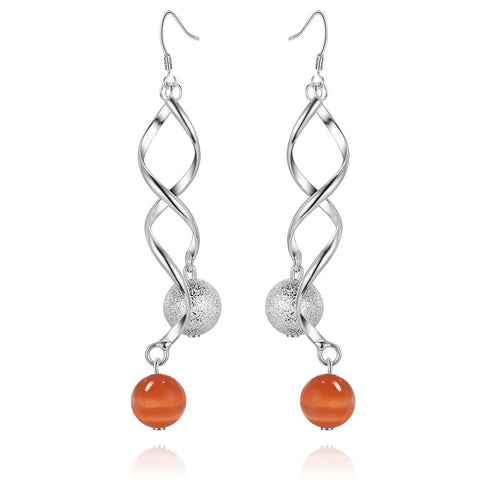 Silver Earrings LSE835