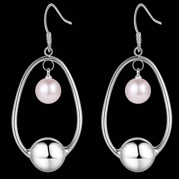 Silver Earrings LSE837