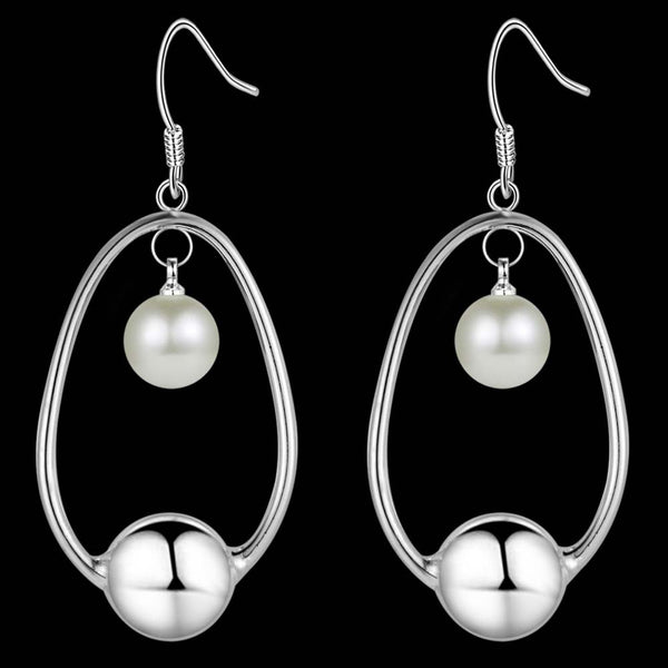 Silver Earrings LSE838