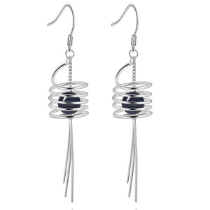 Silver Earrings LSE844