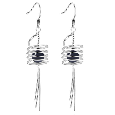 Silver Earrings LSE844