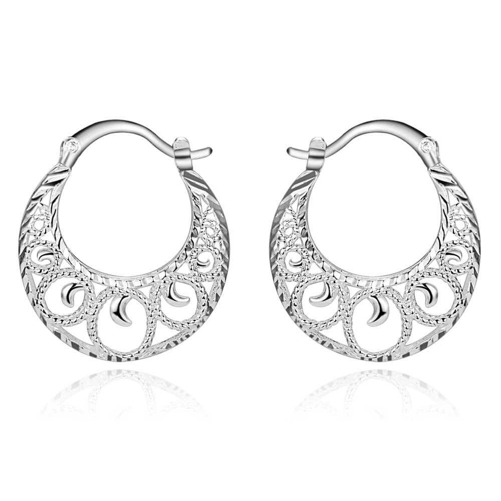 Silver Earrings LSE852