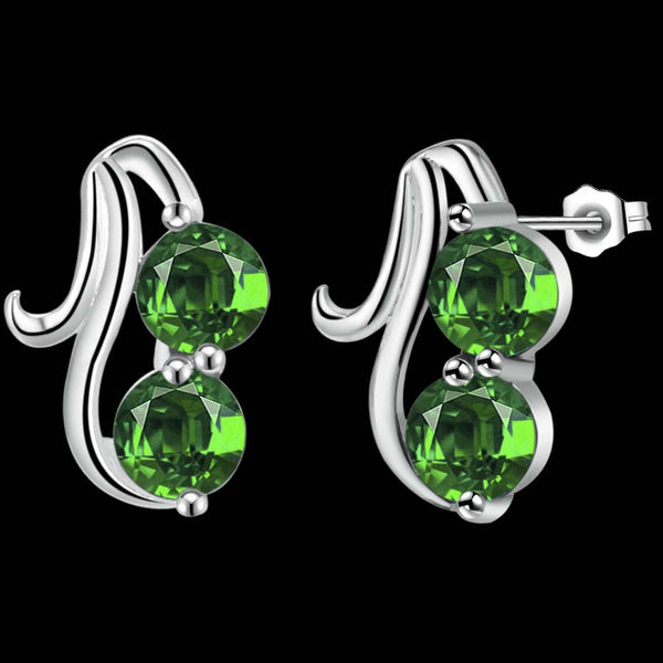 Silver Earrings LSE856