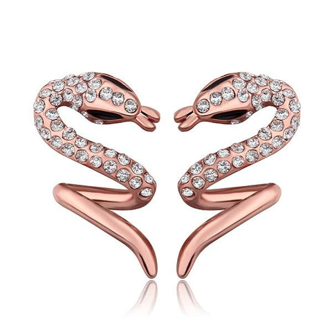 Rose Gold Earrings LSE867