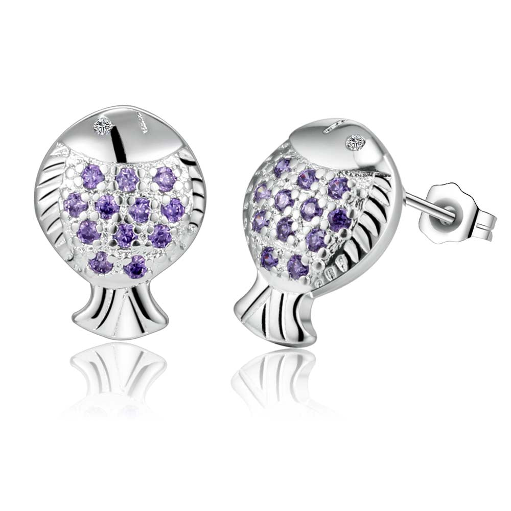 Silver Earrings LSE886