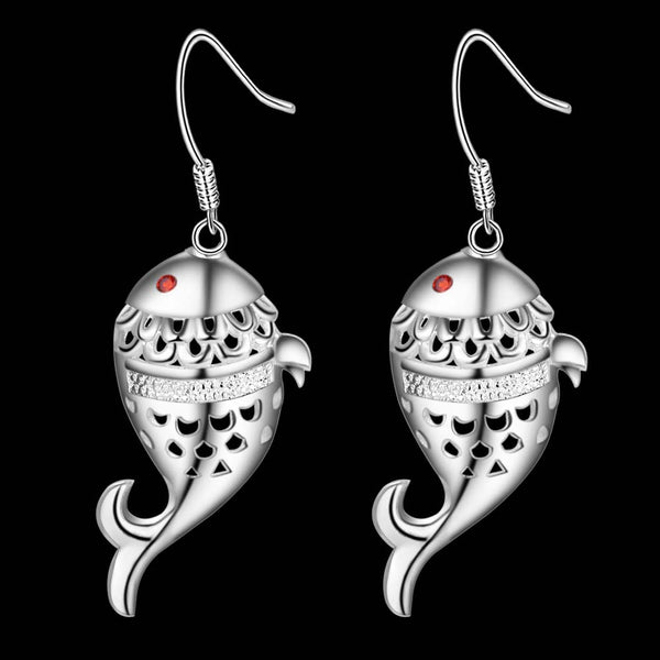 Silver Earrings LSE887