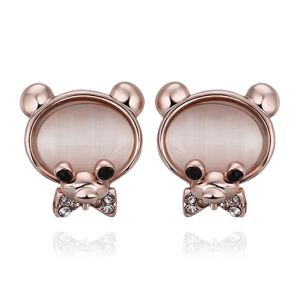 Rose Gold Earrings LSE888