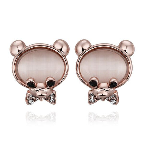 Rose Gold Earrings LSE888