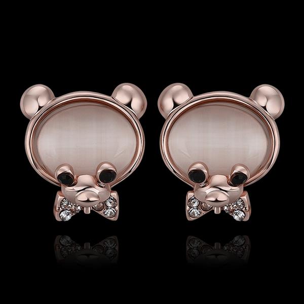 Rose Gold Earrings LSE888