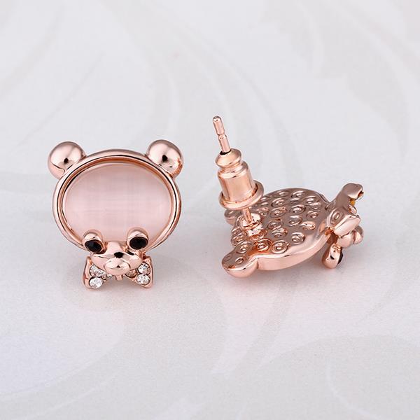 Rose Gold Earrings LSE888