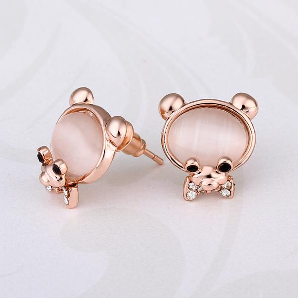 Rose Gold Earrings LSE888