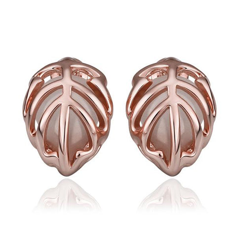 Rose Gold Earrings LSE891