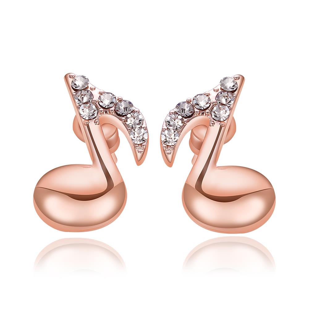 Rose Gold Earrings LSE945