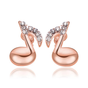 Rose Gold Earrings LSE945