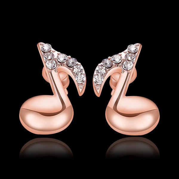 Rose Gold Earrings LSE945