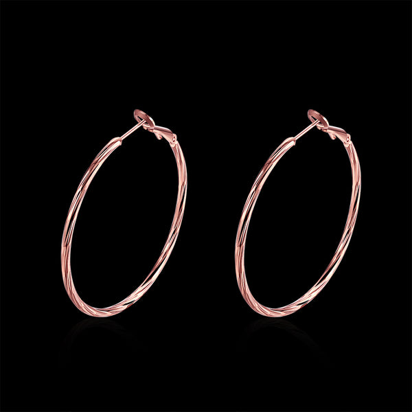 Rose Gold Earrings LSE950