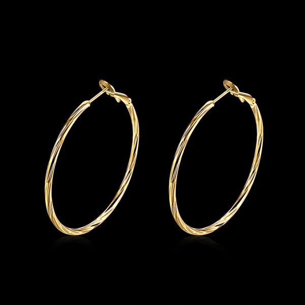 Gold Earrings LSE950