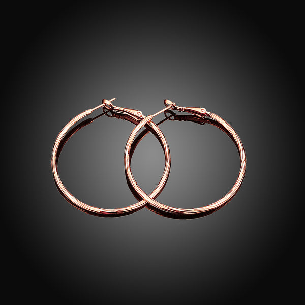 Rose Gold Earrings LSE950