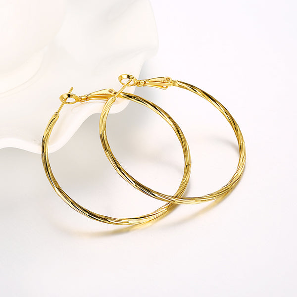 Gold Earrings LSE950