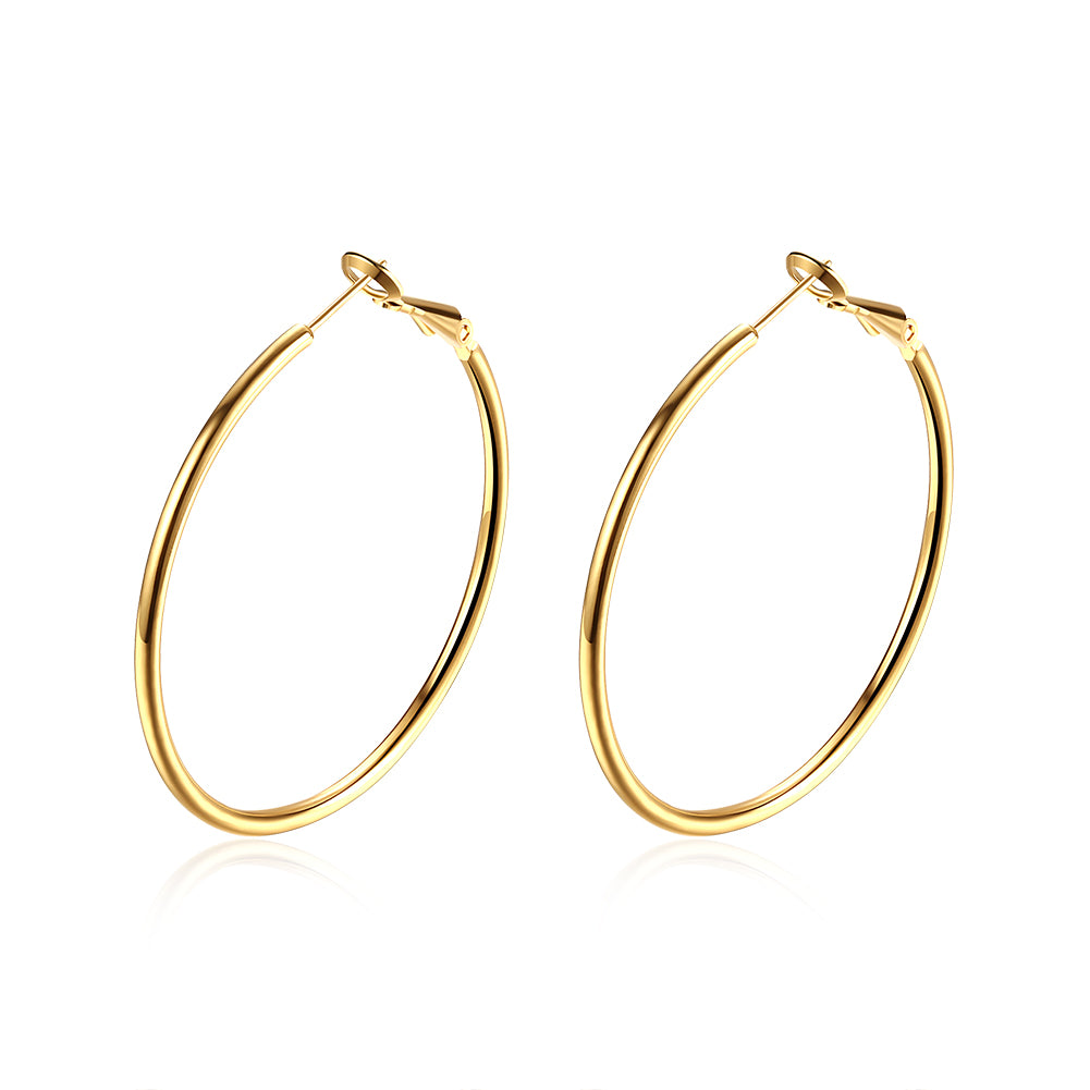 Gold Earrings LSE951