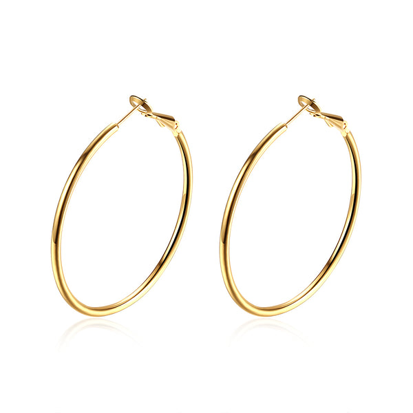 Gold Earrings LSE951