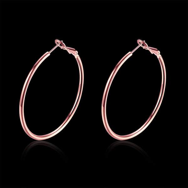 Rose Gold Earrings LSE951