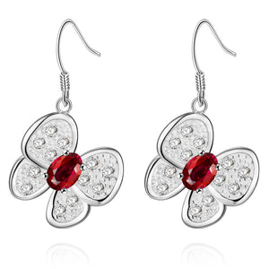 Silver Earrings LSE956