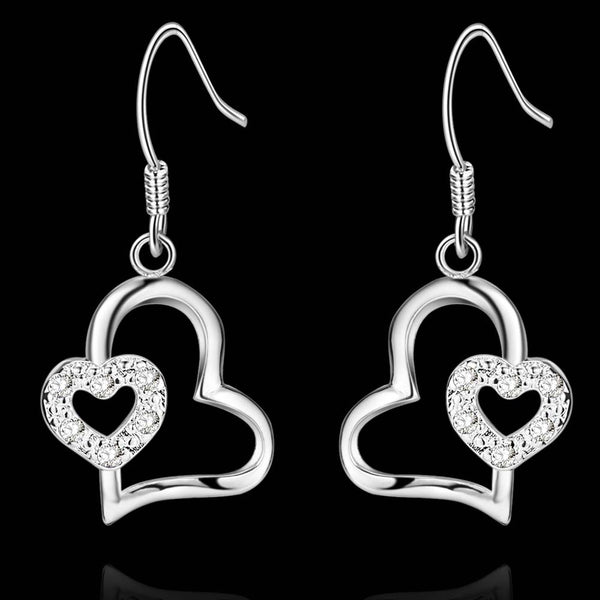 Silver Earrings LSE987