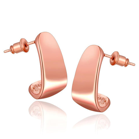 Rose Gold Earrings LSE988