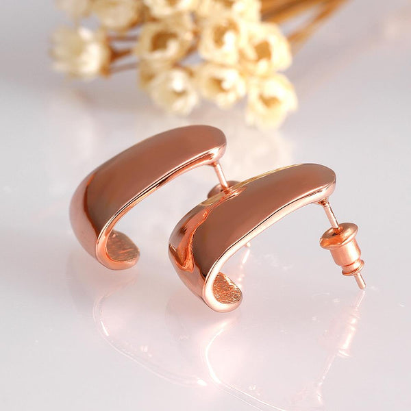 Rose Gold Earrings LSE988