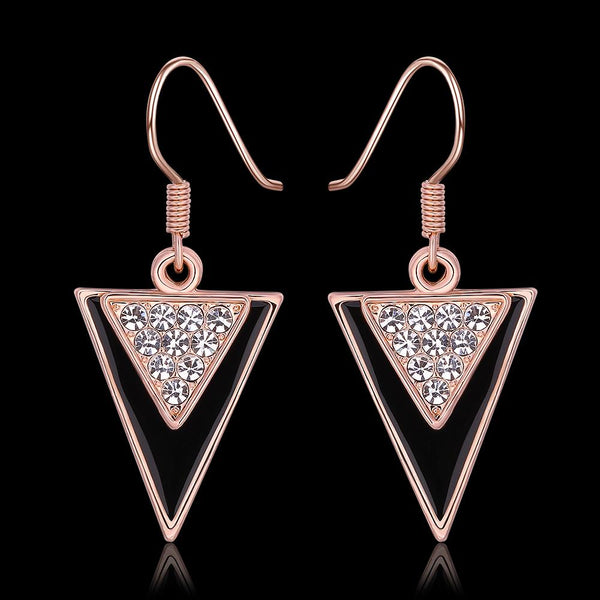 Rose Gold Earrings LSE995