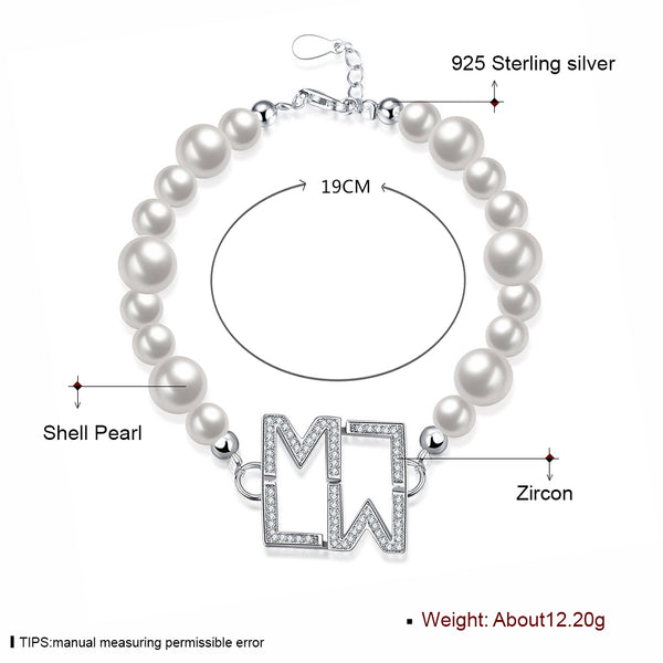 925 Sterling Silver Bracelet LSSVH011