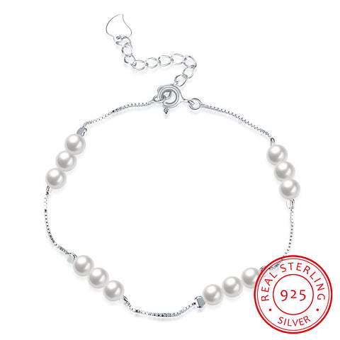 925 Sterling Silver Bracelet LSSVH012