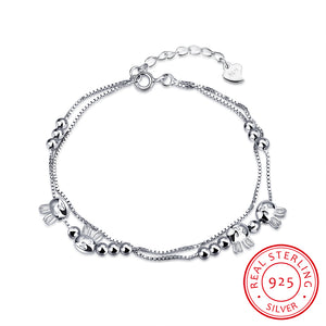 925 Sterling Silver Bracelet LSSVH020