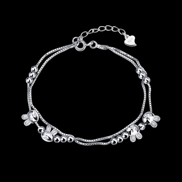 925 Sterling Silver Bracelet LSSVH020