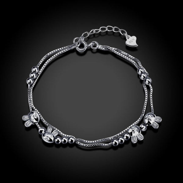 925 Sterling Silver Bracelet LSSVH020