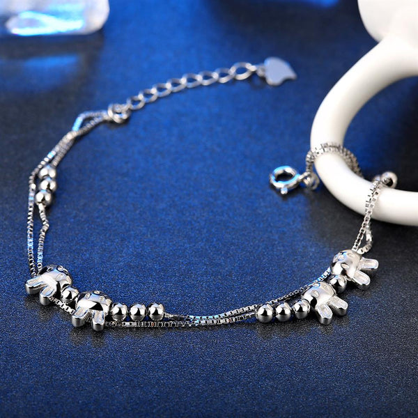 925 Sterling Silver Bracelet LSSVH020
