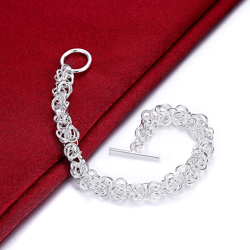 Silver Bracelet LSH033 – Lucky Silver