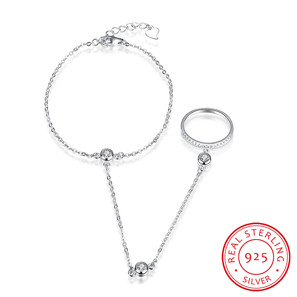 925 Sterling Silver Bracelet LSSVH044