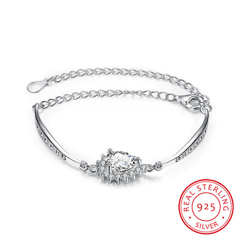925 Sterling Silver Bracelet LSSVH054
